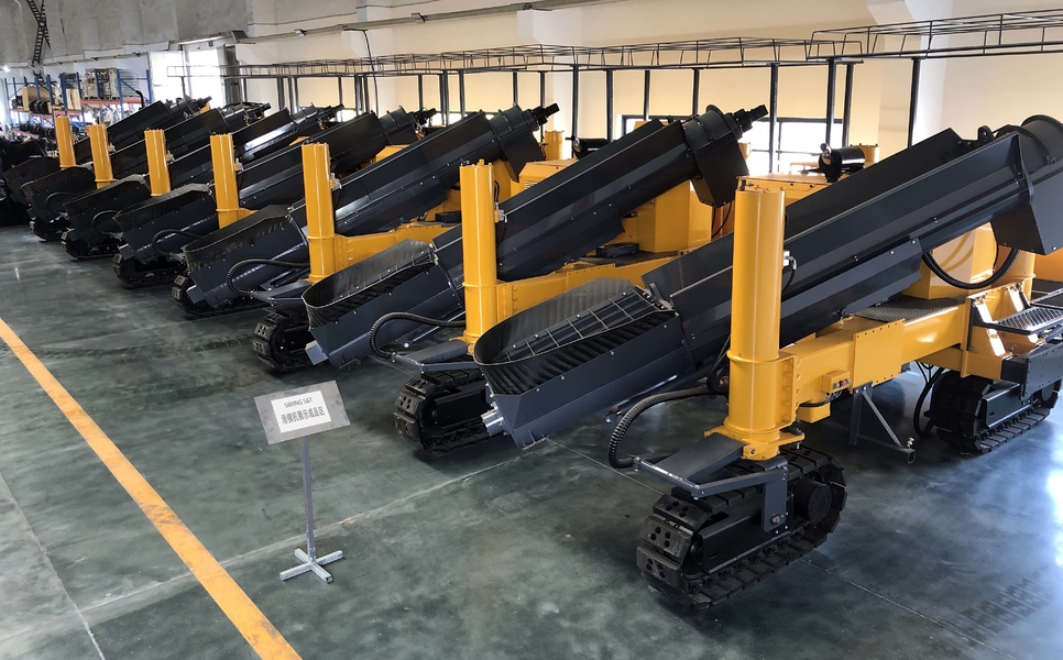Jiangsu Siming Engineering Machinery Co., Ltd. linea di produzione del fabbricante
