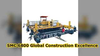 Finitrice a casseformi scorrevoli SMC 6800 Successo nelle costruzioni all'estero
