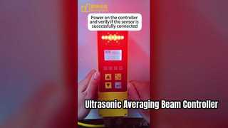 Video sul funzionamento del controller del fascio di equilibrio a ultrasuoni di Siming Technology